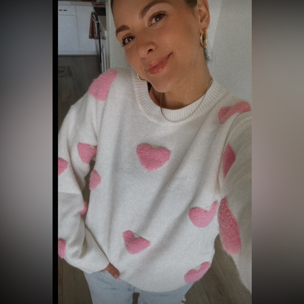 Heart sweater